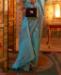 Picture of Sublime Sky Blue Casual Saree