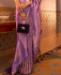 Picture of Well Formed Purple Casual Saree