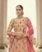 Picture of Fascinating Beige Lehenga Choli