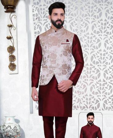 Picture of Alluring Maroon Kurtas