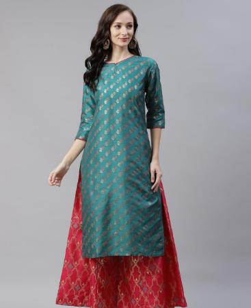 Picture of Taking Green Kurtis & Tunic