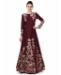 Picture of Sublime Maroon Party Wear Gown