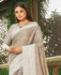 Picture of Magnificent Beige Casual Saree