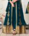 Picture of Amazing Teal Party Wear Salwar Kameez