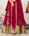 Picture of Nice Dark Pink Party Wear Salwar Kameez