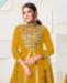 Picture of Splendid Yellow Party Wear Salwar Kameez