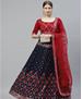 Picture of Amazing Teal Blue Lehenga Choli