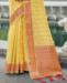 Picture of Stunning Yellow Casual Saree