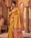 Picture of Comely Yellow Casual Saree