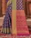 Picture of Lovely Purple Casual Saree