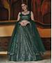 Picture of Splendid Green Lehenga Choli