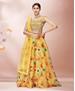 Picture of Excellent Yellow Lehenga Choli