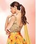 Picture of Excellent Yellow Lehenga Choli