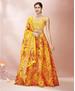 Picture of Classy Yellow Lehenga Choli