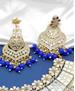 Picture of Good Looking Royal Blue Necklace Set