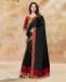 Picture of Grand Black Silk Saree