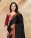 Picture of Grand Black Silk Saree