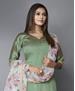 Picture of Statuesque Olive Straight Cut Salwar Kameez