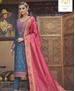 Picture of Splendid Aqua Blue Straight Cut Salwar Kameez