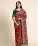 Picture of Appealing Maroon Silk Saree