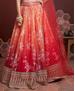 Picture of Excellent Orange Lehenga Choli