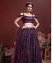 Picture of Ideal Purple Lehenga Choli