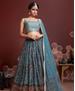 Picture of Lovely Sky Lehenga Choli