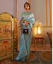 Picture of Sublime Sky Blue Casual Saree