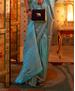 Picture of Sublime Sky Blue Casual Saree