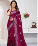 Picture of Appealing Cherry+ Silk Saree