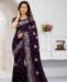 Picture of Admirable Wine Silk Saree