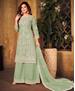 Picture of Alluring Pista Straight Cut Salwar Kameez