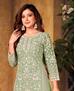 Picture of Alluring Pista Straight Cut Salwar Kameez