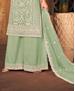 Picture of Alluring Pista Straight Cut Salwar Kameez