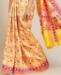 Picture of Amazing Yellow Silk Saree