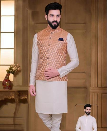 Picture of Appealing Cream Kurtas