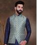 Picture of Taking Navy Blue Kurtas