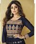 Picture of Sublime Navy Blue Anarkali Salwar Kameez