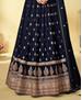 Picture of Sublime Navy Blue Anarkali Salwar Kameez