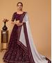 Picture of Pleasing Plum Lehenga Choli