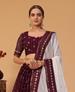 Picture of Pleasing Plum Lehenga Choli