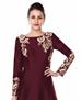 Picture of Sublime Maroon Party Wear Gown