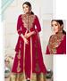 Picture of Nice Dark Pink Party Wear Salwar Kameez