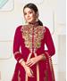 Picture of Nice Dark Pink Party Wear Salwar Kameez