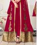 Picture of Nice Dark Pink Party Wear Salwar Kameez