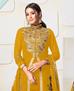 Picture of Splendid Yellow Party Wear Salwar Kameez