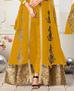 Picture of Splendid Yellow Party Wear Salwar Kameez