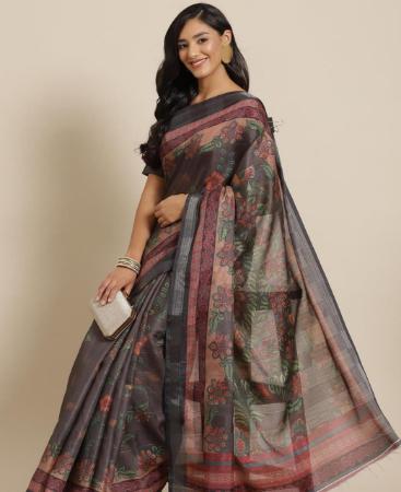 Picture of Sublime Black Casual Saree