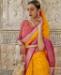 Picture of Resplendent Mustard Fashion Saree