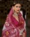 Picture of Taking Off White & Magenta Fashion Saree